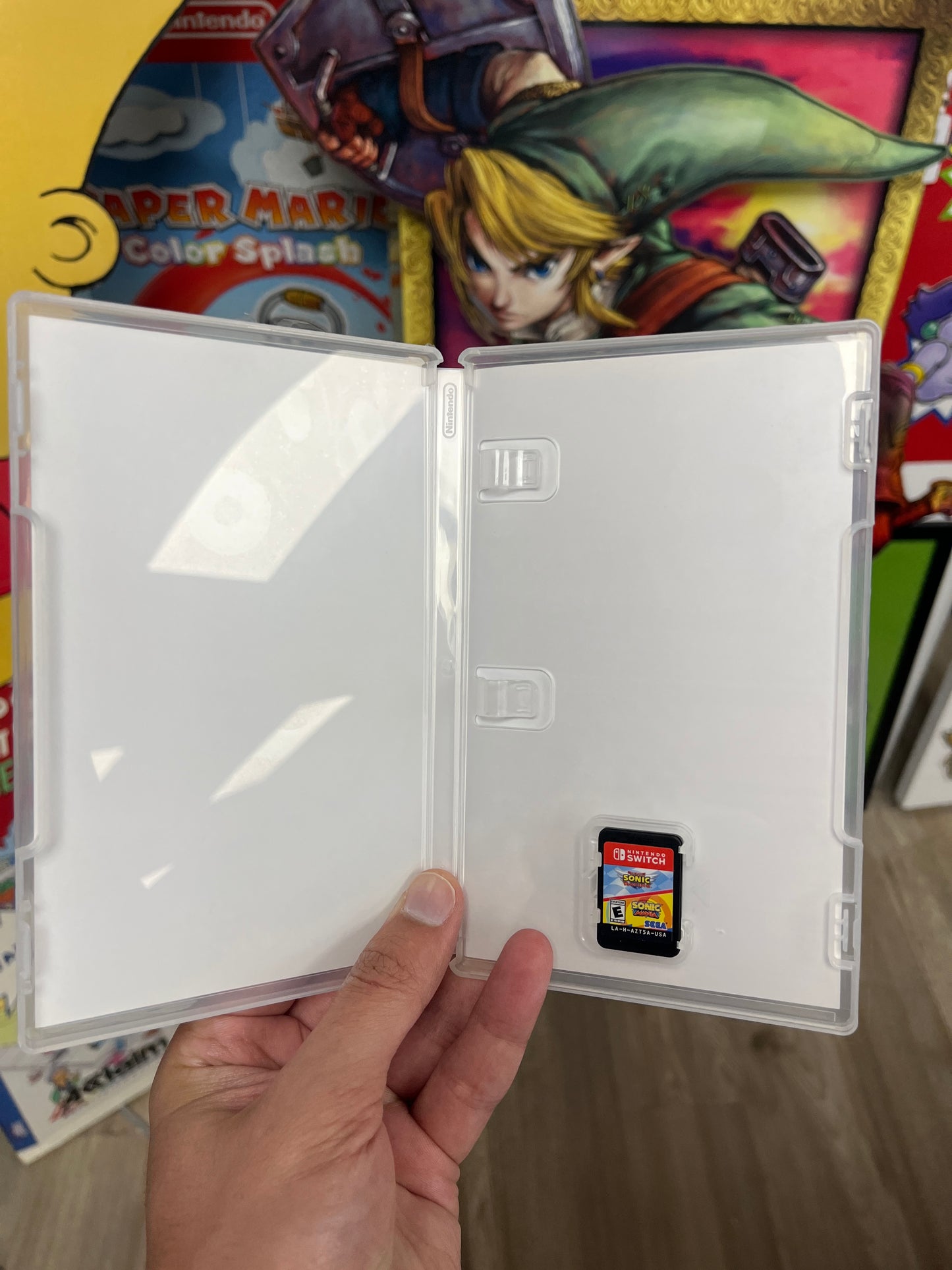 Sonic Mania + Team Sonic Racing Switch Double Pack Switch Complete