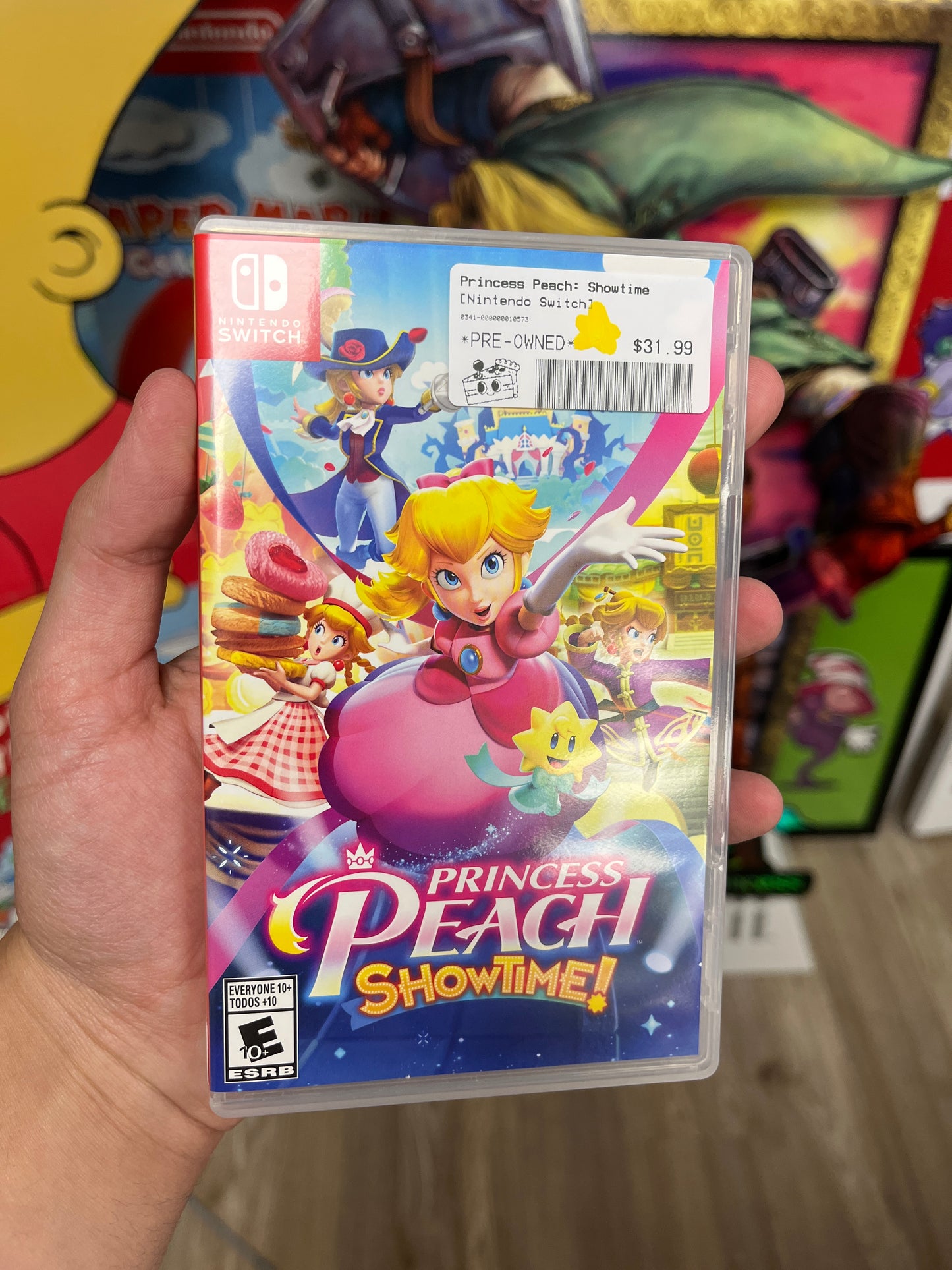 Princess Peach Showtime Switch Complete