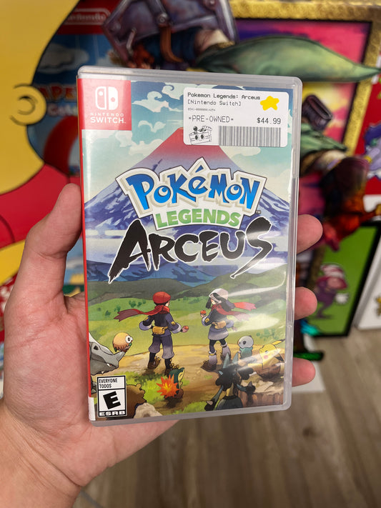 Pokemon Legends Arceus Switch Complete