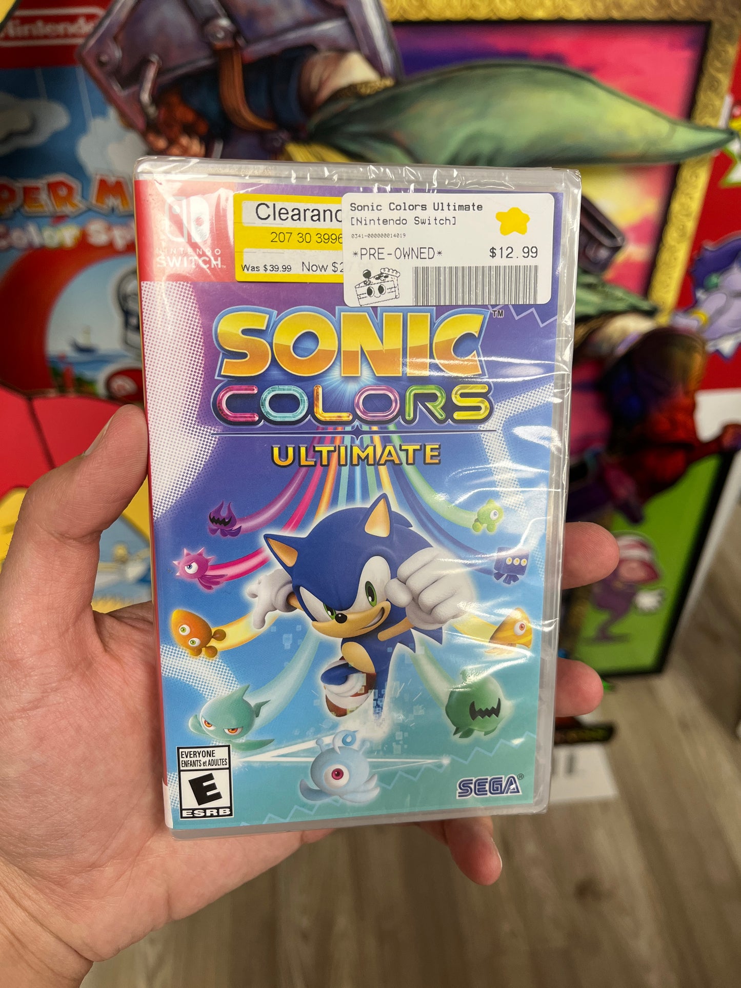 Sonic Colors Ultimate Switch Sealed