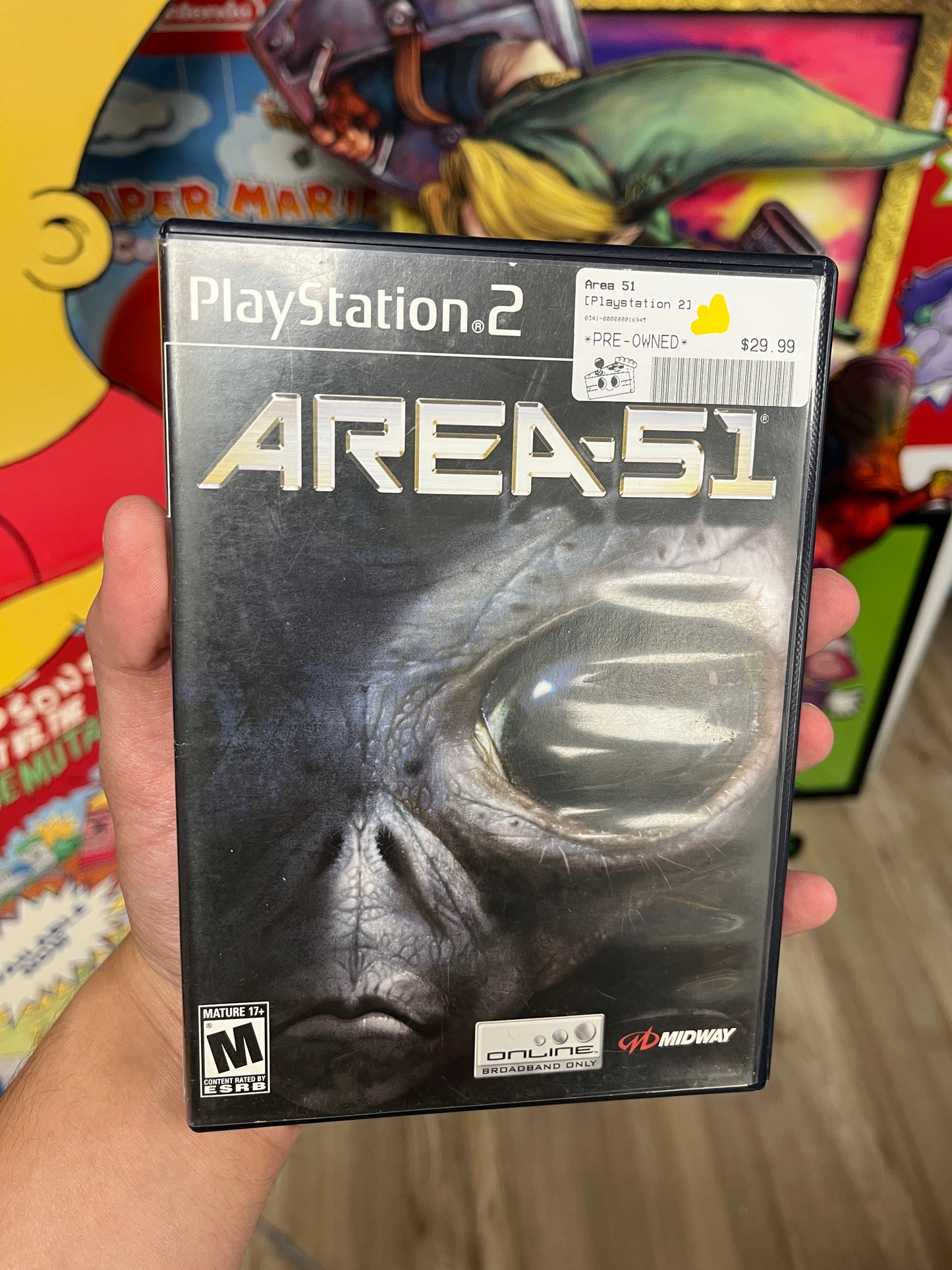 Area 51 PS2 Complete