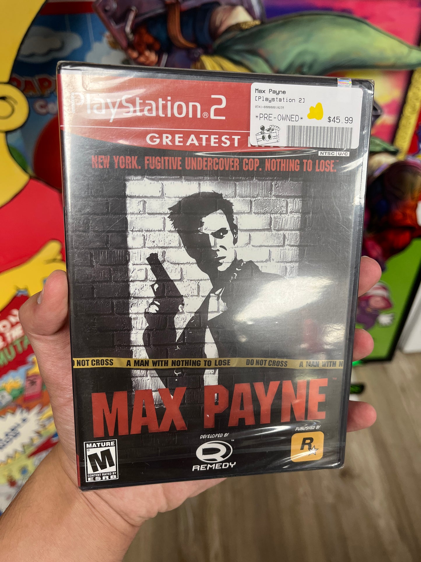 Max Payne PS2 Sealed