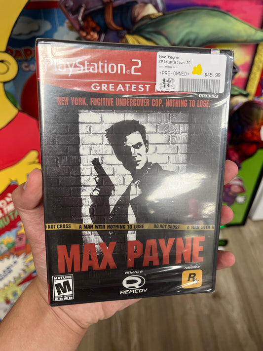 Max Payne PS2 Sealed