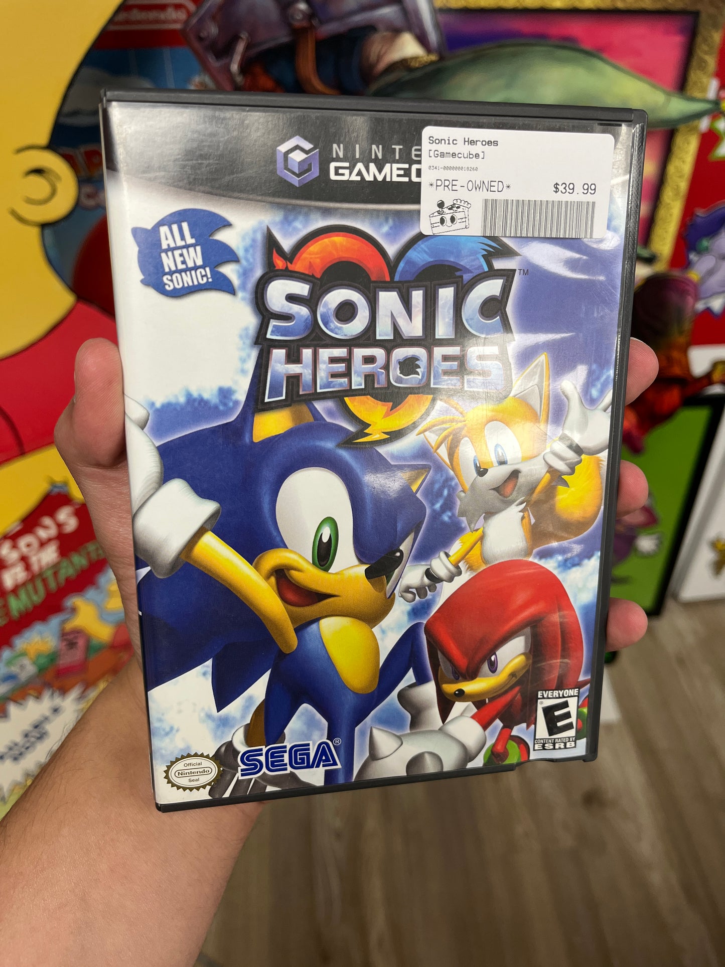 Sonic Heroes GameCube Complete