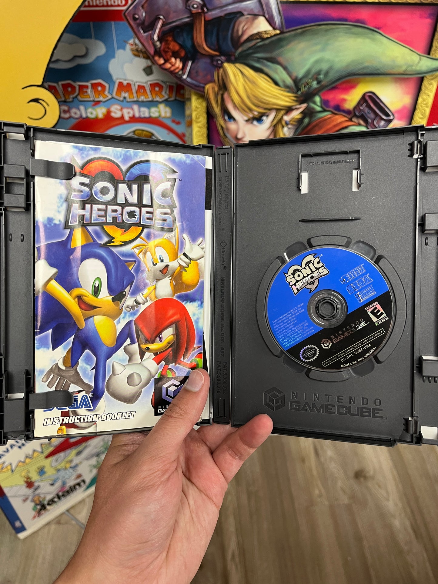 Sonic Heroes GameCube Complete