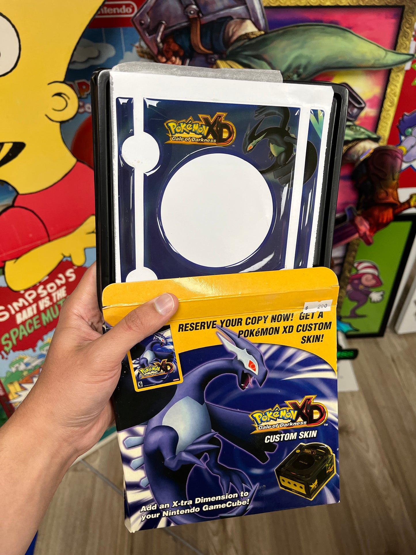 Pokemon XD Skin GameCube Complete