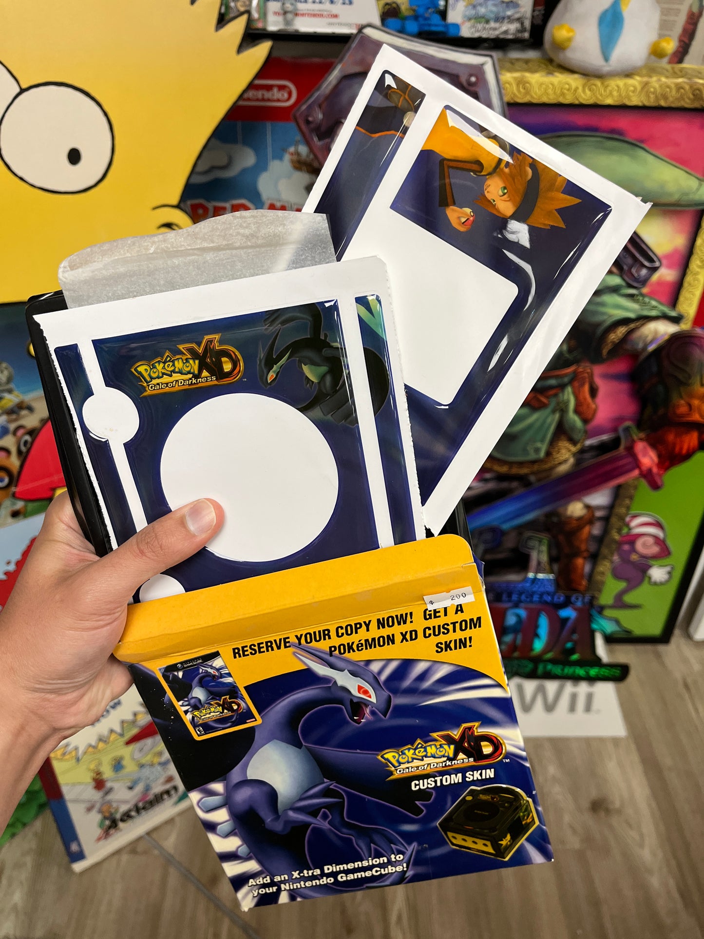 Pokemon XD Skin GameCube Complete