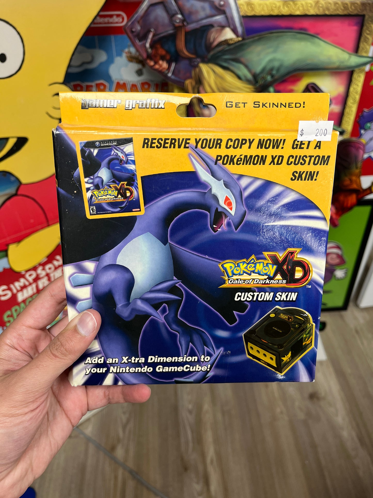 Pokemon XD Skin GameCube Complete