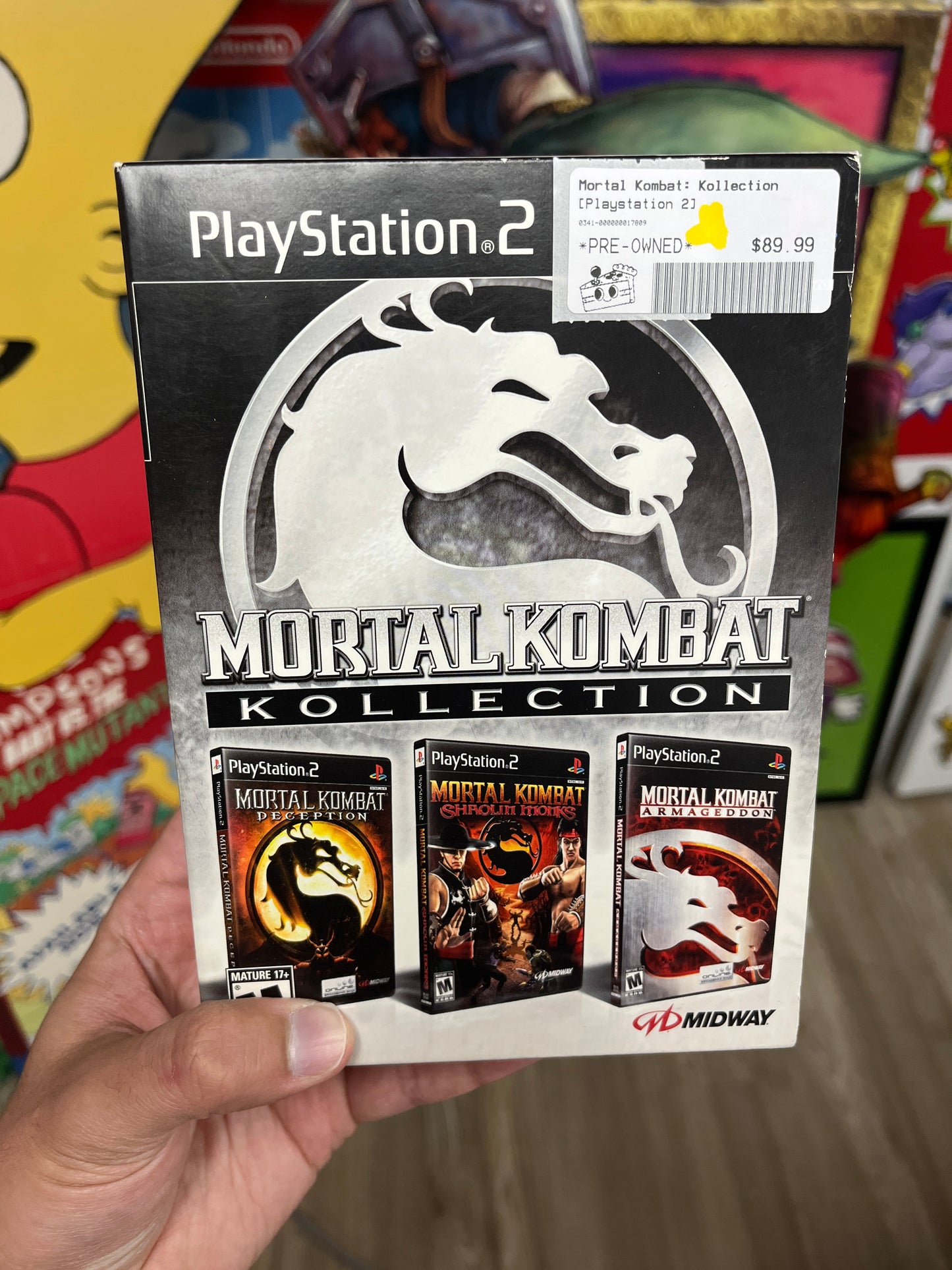 Mortal Kombat: Kollection PS2 Complete