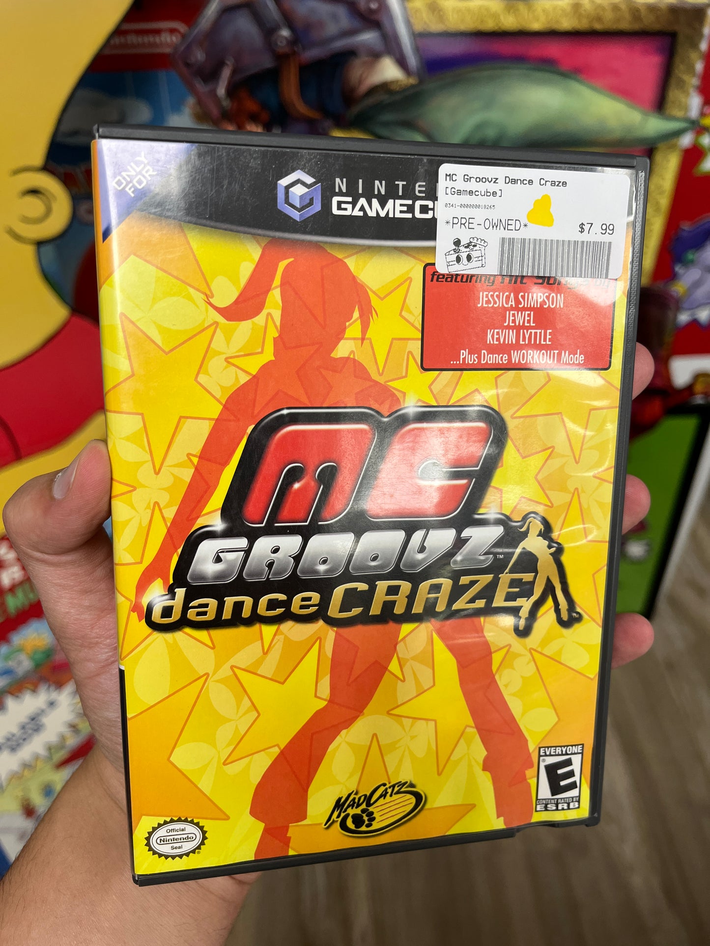 MC Groovz Dance Craze GameCube Complete