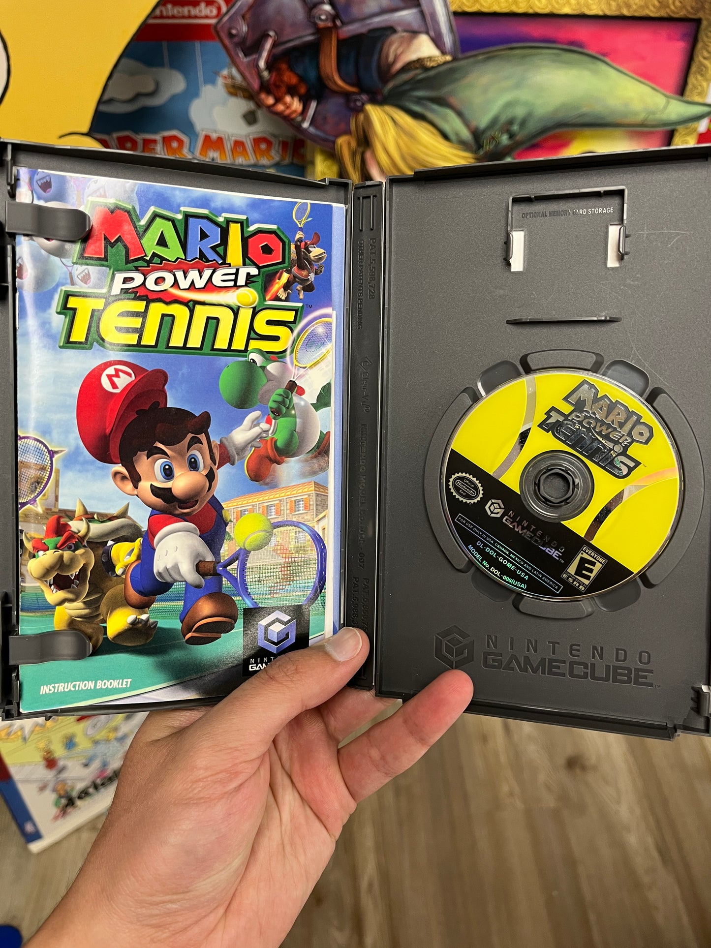 Mario Power Tennis GameCube Complete