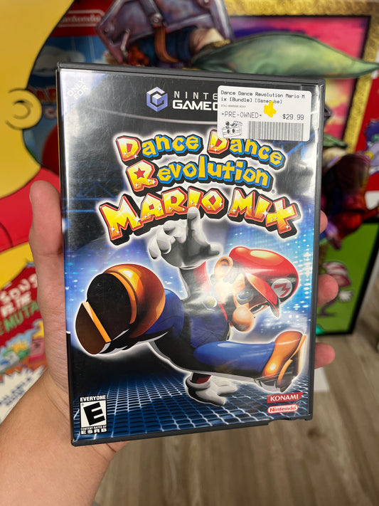 Dance Dance Revolution Mario Mix GameCube Complete