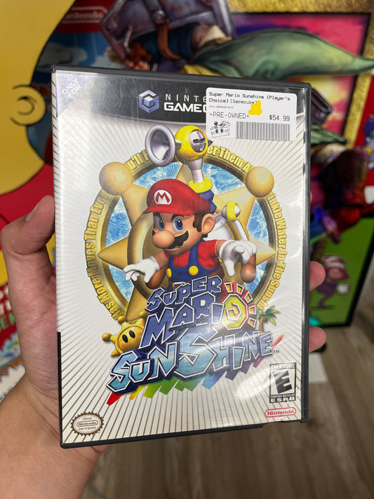 Super Mario Sunshine GameCube Complete