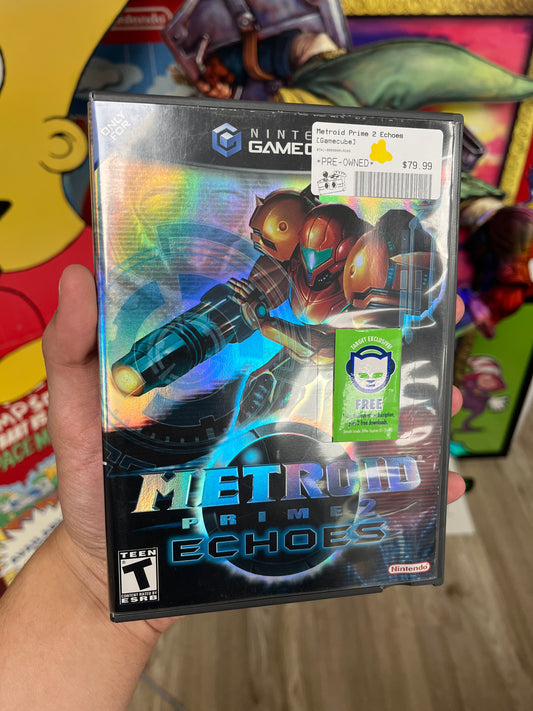 Metroid Prime 2 Echoes Napster Variant GameCube Rare Complete
