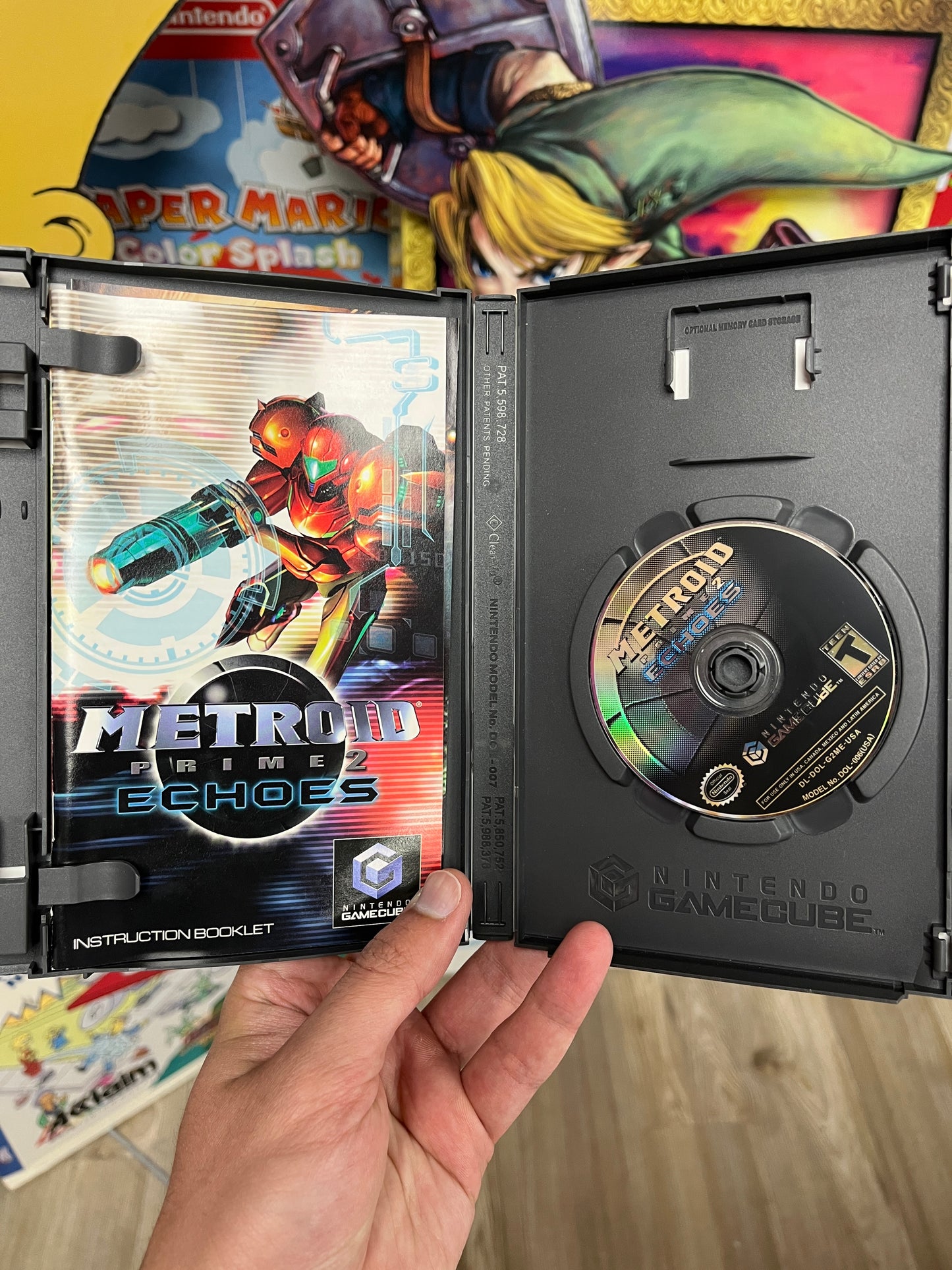 Metroid Prime 2 Echoes Napster Variant GameCube Rare Complete