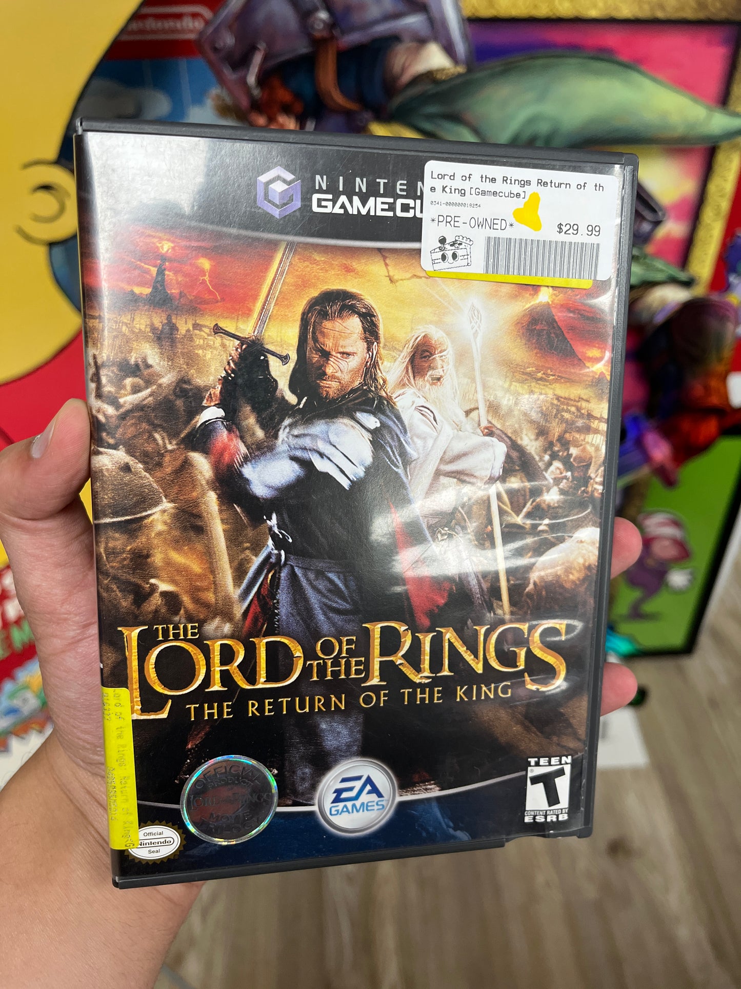 Lord of the Rings Return of the King GameCube Complete