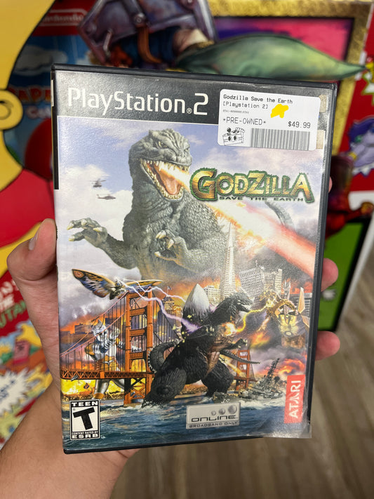 Godzilla Save the Earth PS2 Boxed