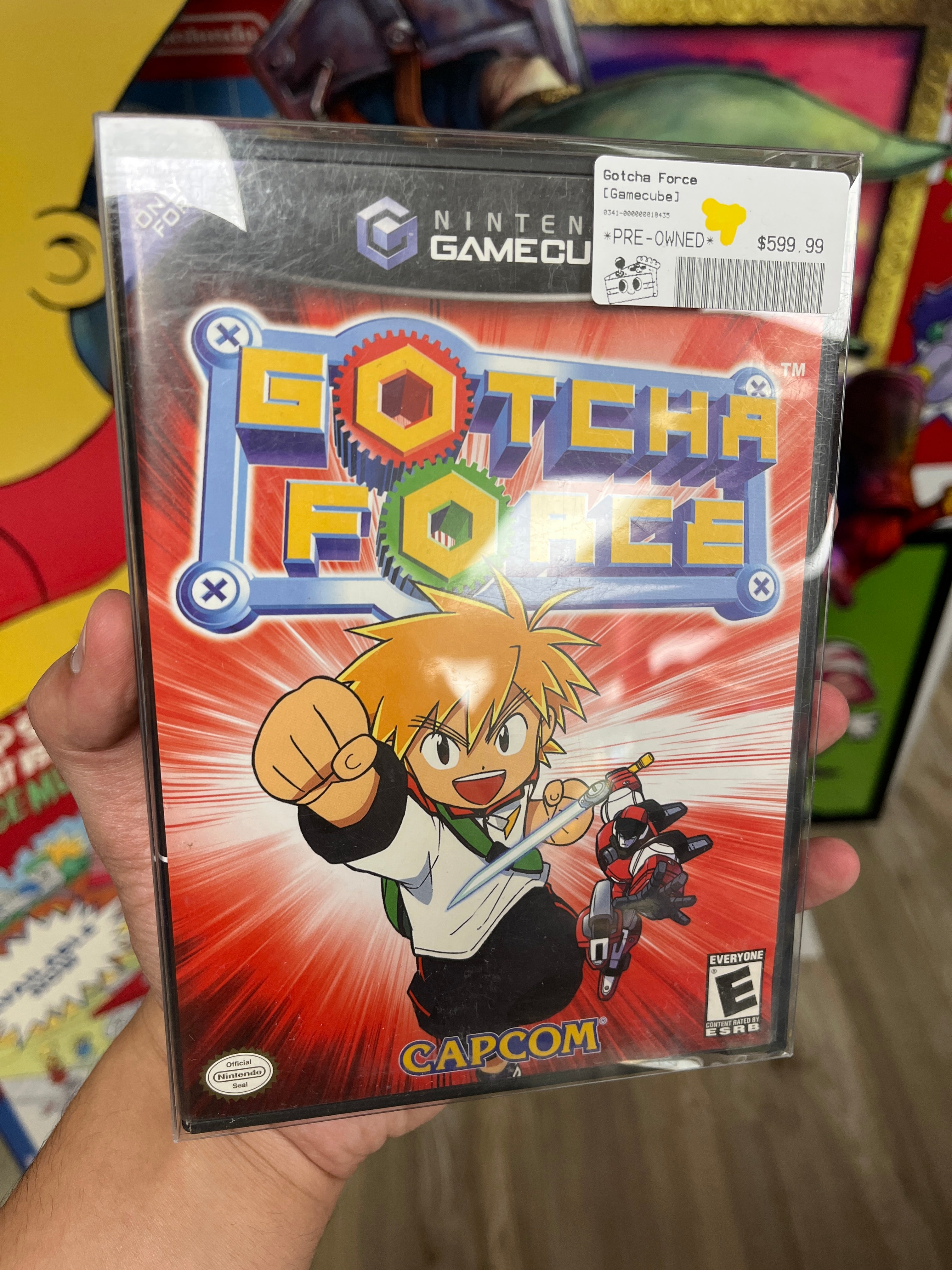 Gotcha Force GameCube Complete CLEAN Minty – CakeHoarder Games