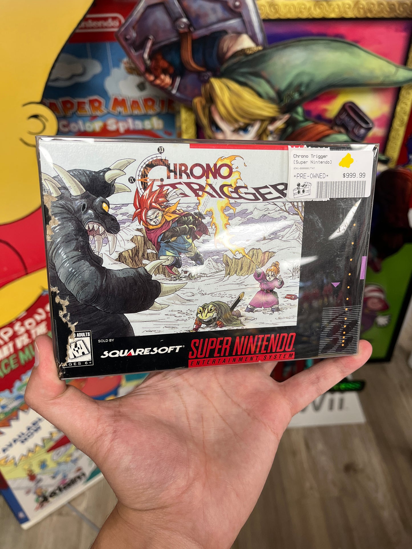 Chrono Trigger SNES Complete CLEAN Grail *See Pics*