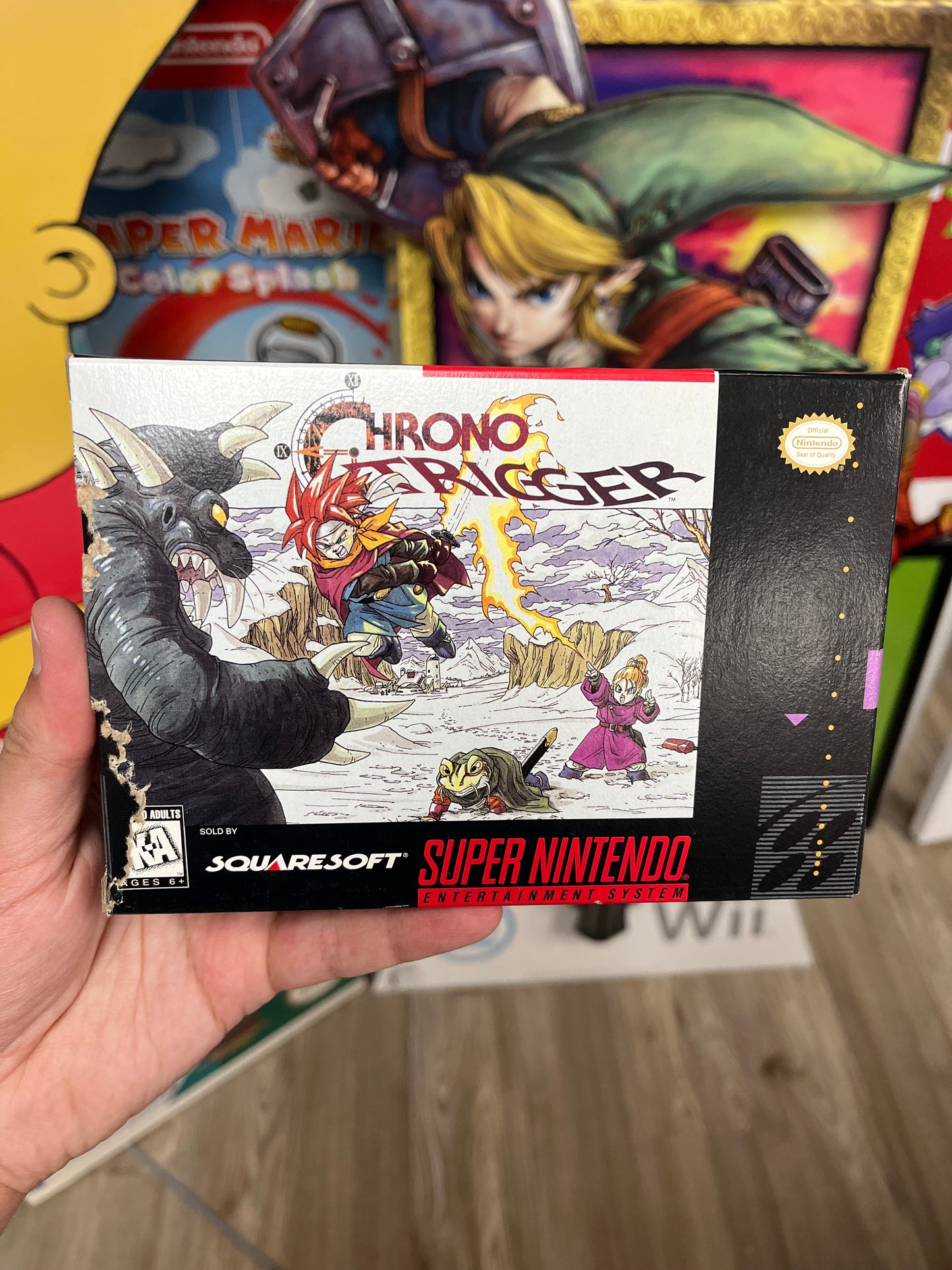 Chrono Trigger SNES Complete CLEAN Grail *See Pics*