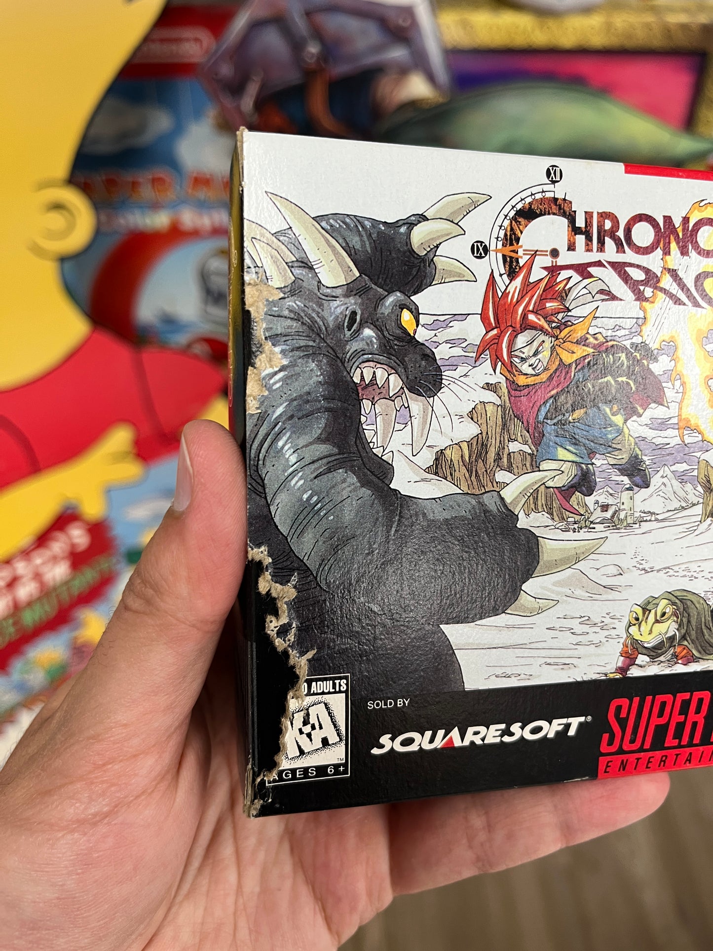 Chrono Trigger SNES Complete CLEAN Grail *See Pics*