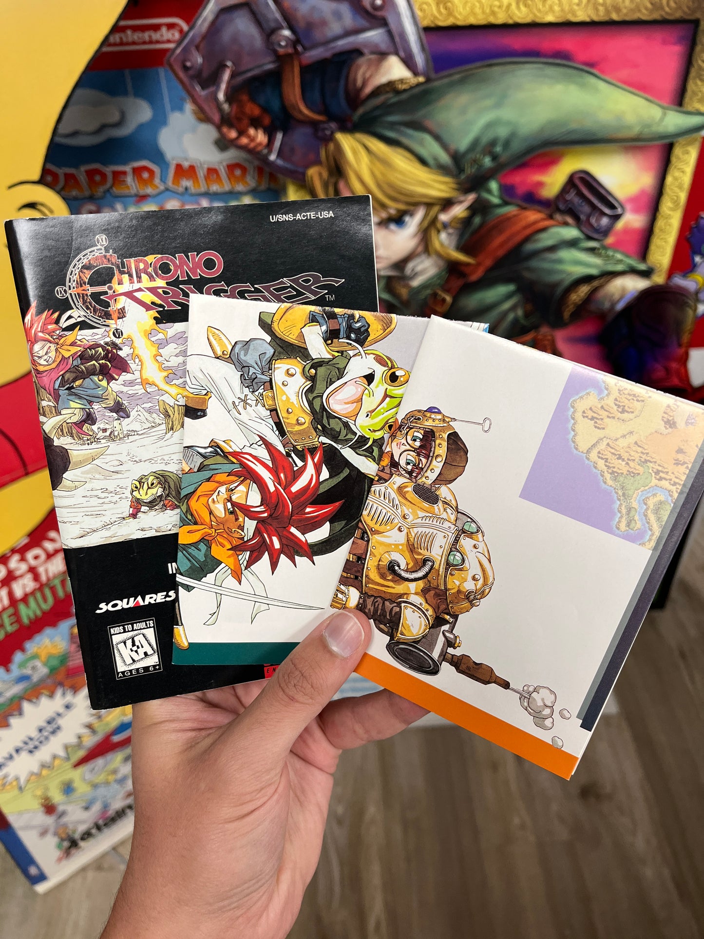 Chrono Trigger SNES Complete CLEAN Grail *See Pics*