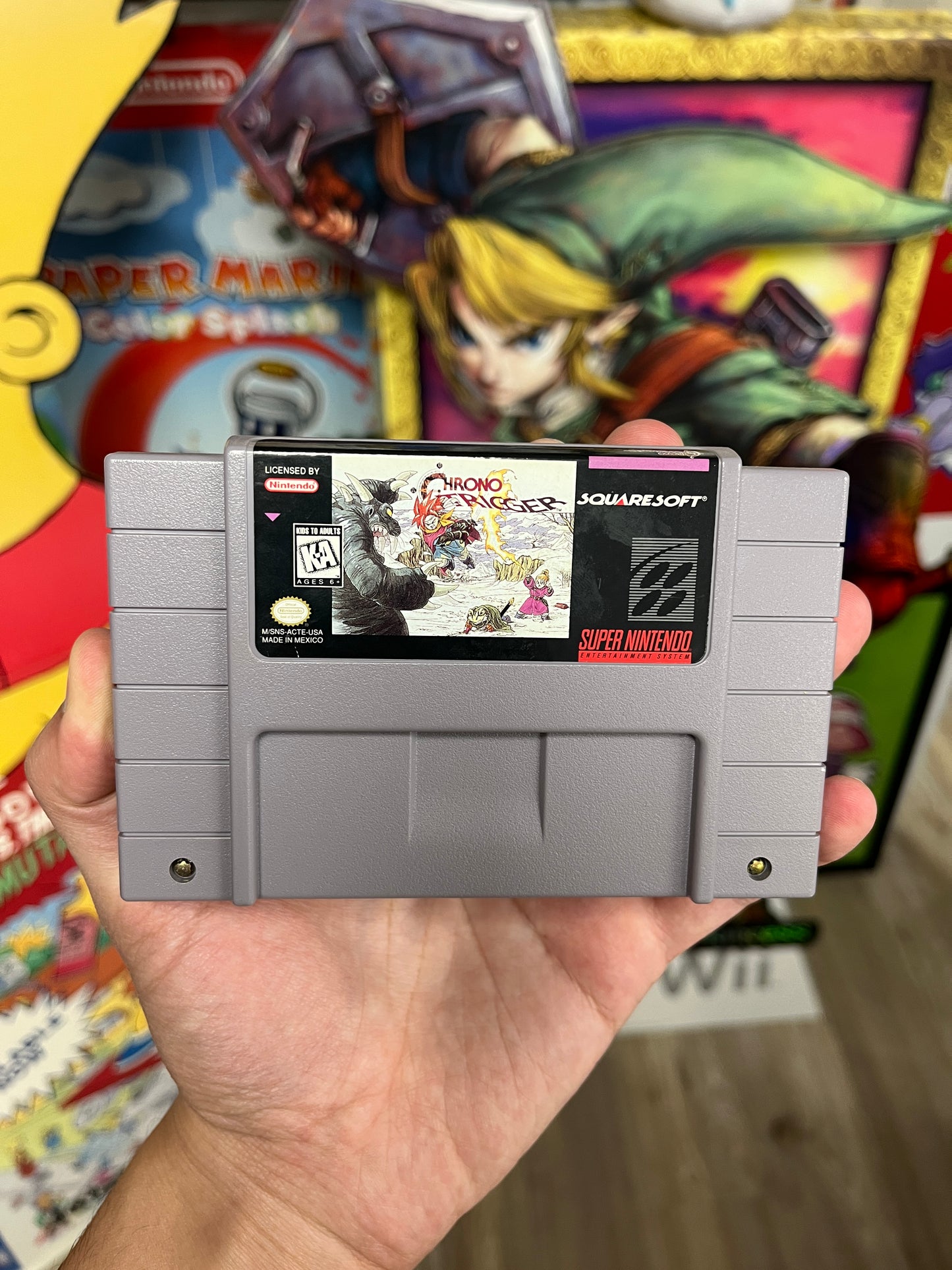 Chrono Trigger SNES Complete CLEAN Grail *See Pics*