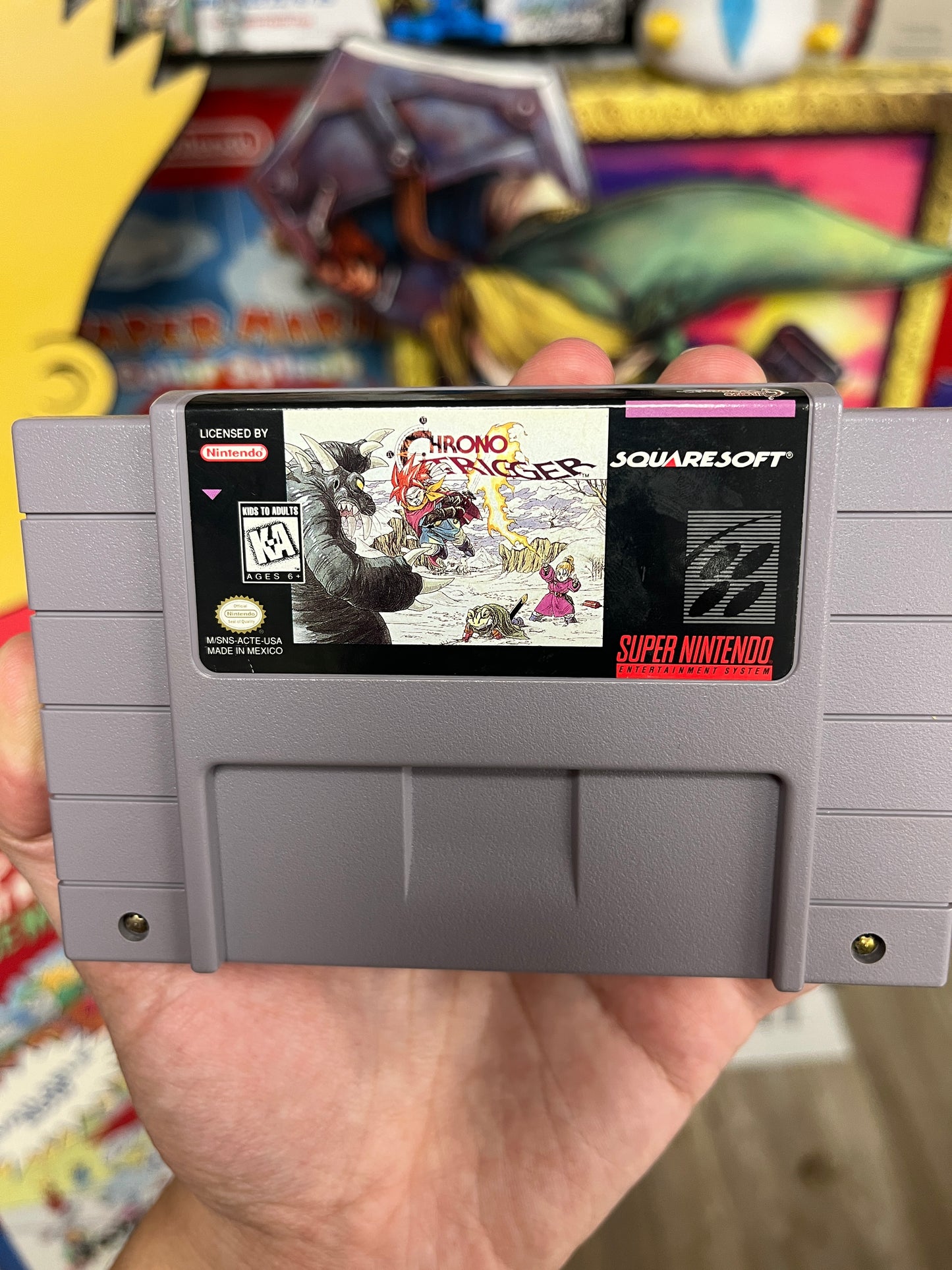 Chrono Trigger SNES Complete CLEAN Grail *See Pics*
