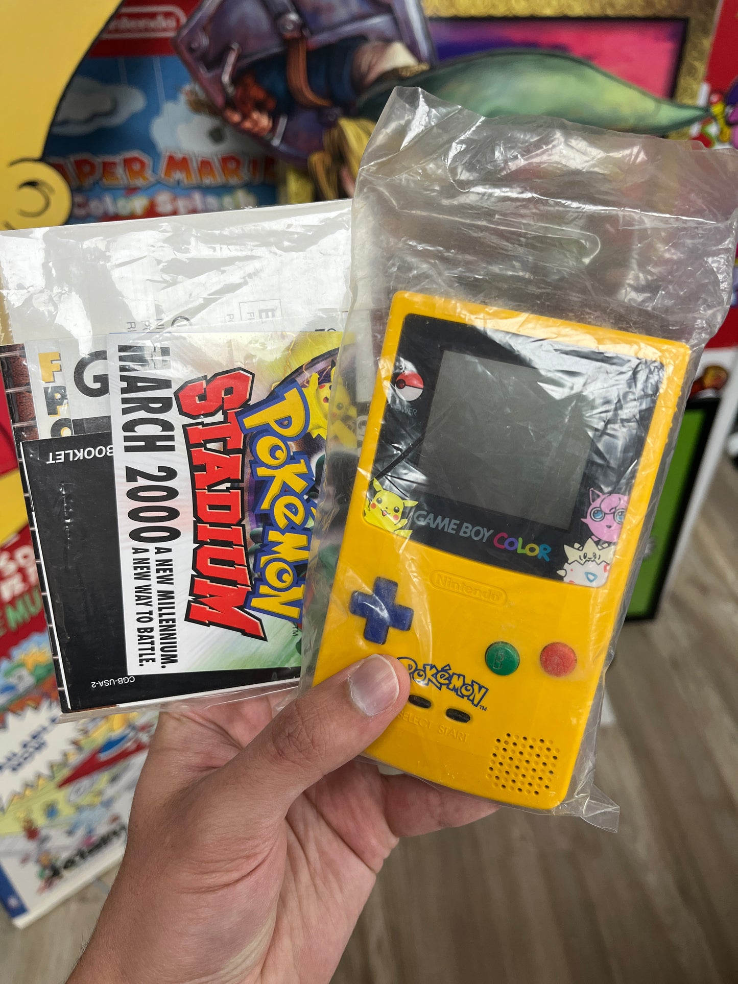 Pokemon Special Edition GameBoy Color Complete CLEAN Minty