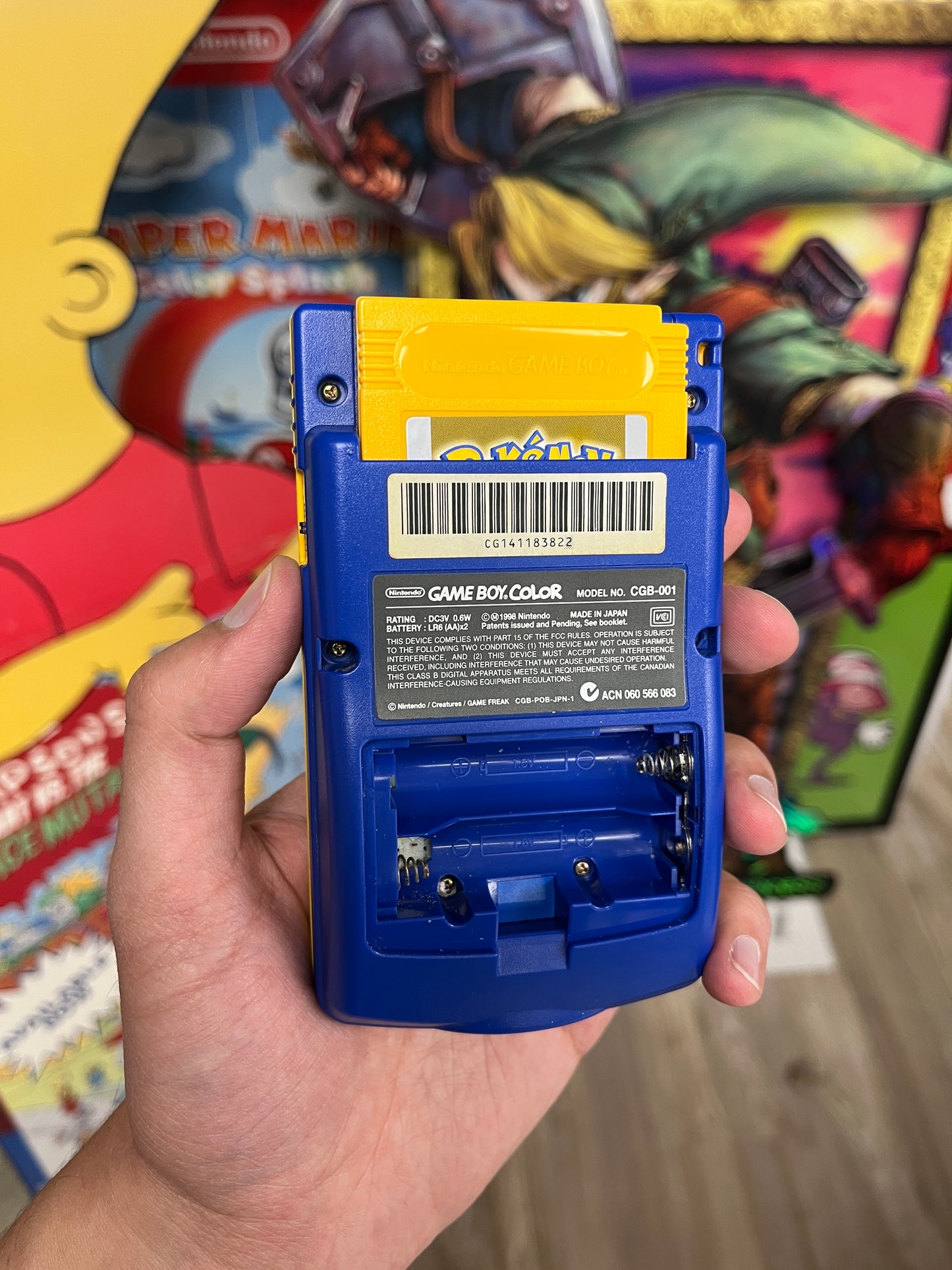Pokemon Special Edition GameBoy Color Complete CLEAN Minty