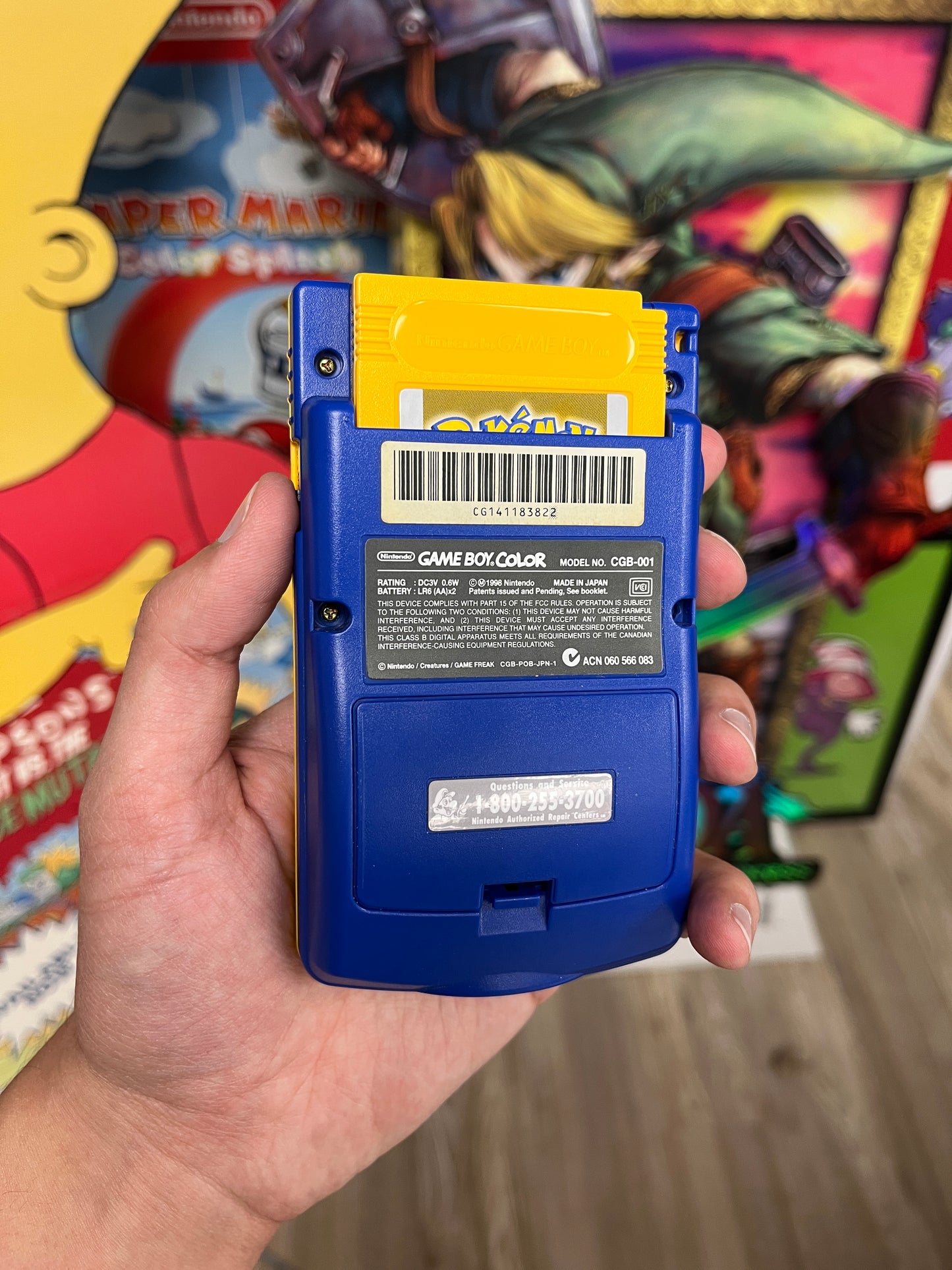Pokemon Special Edition GameBoy Color Complete CLEAN Minty