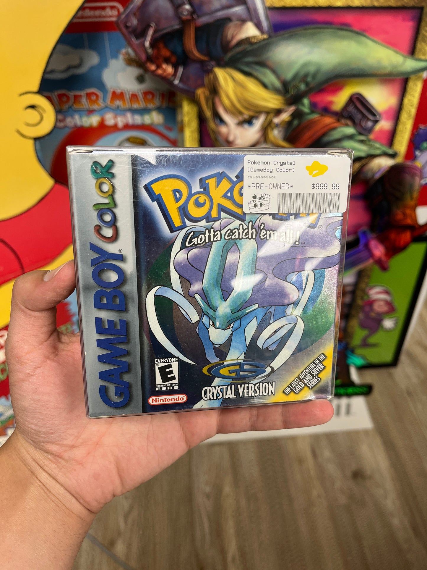 Pokemon Crystal GBC Complete CLEAN Grail