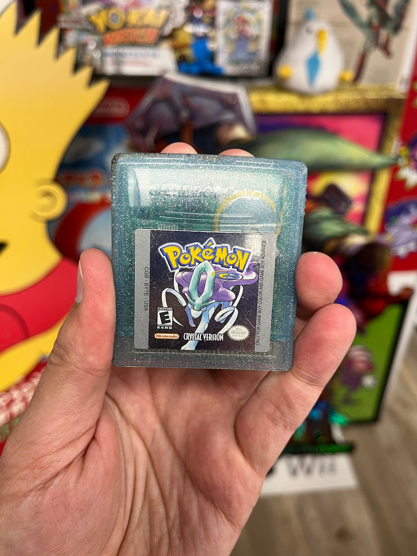 Pokemon Crystal GBC Complete CLEAN Grail