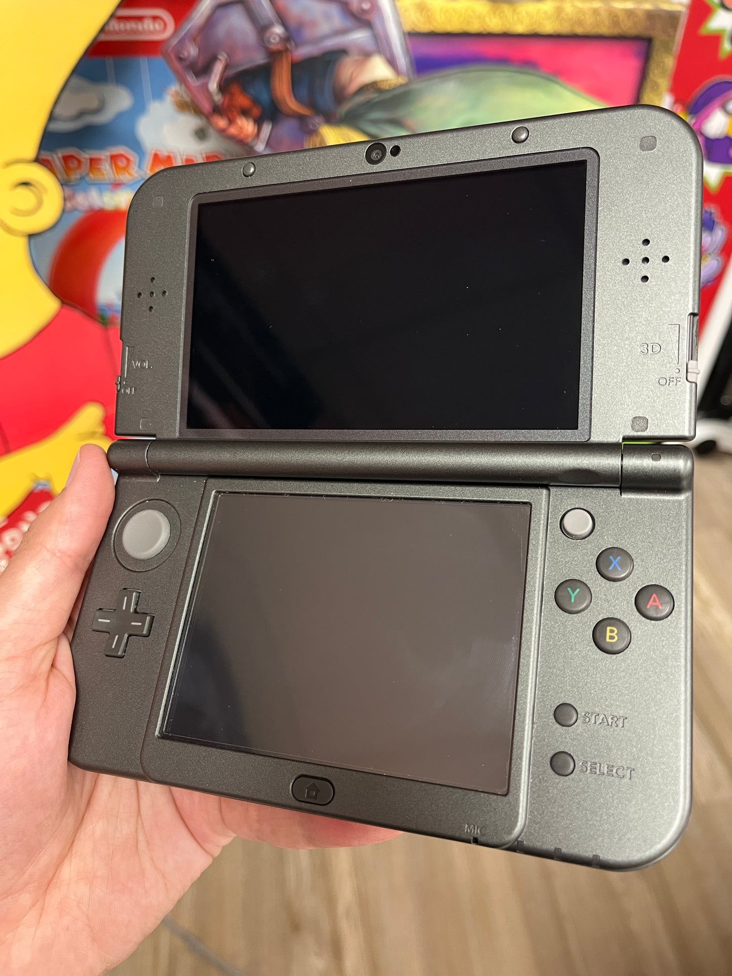 New 3DS XL Hyrule Edition Complete CLEAN Minty