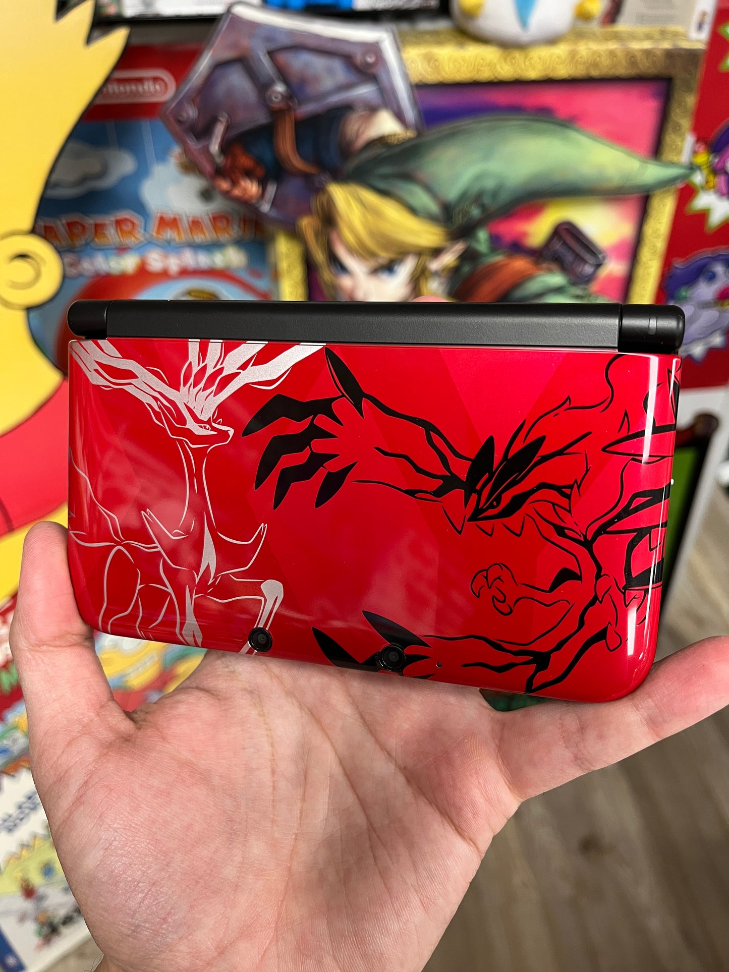 3DS XL Pokemon Xerneas + Yveltal Complete CLEAN