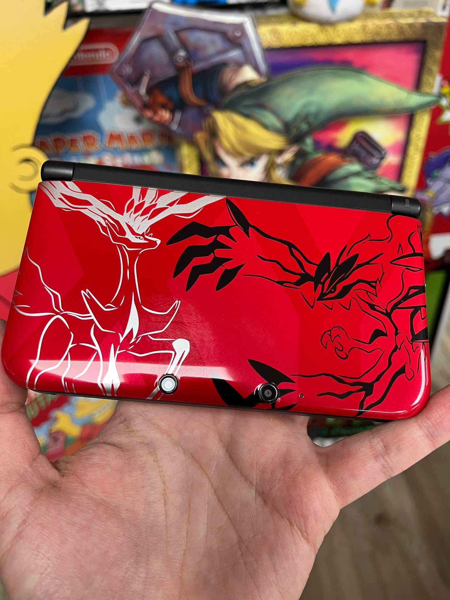 3DS XL Pokemon Xerneas + Yveltal Complete CLEAN