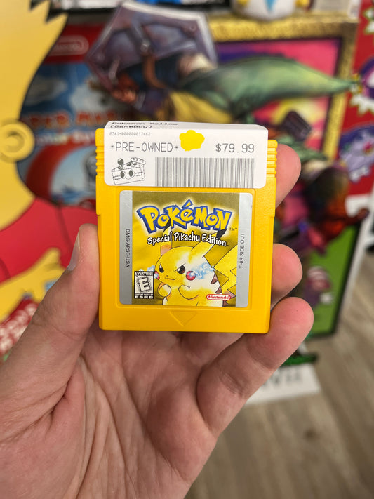 Pokemon Yellow GameBoy *See description*
