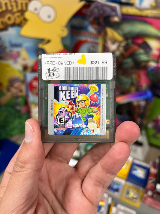 Commander Keen GameBoy Color Rare