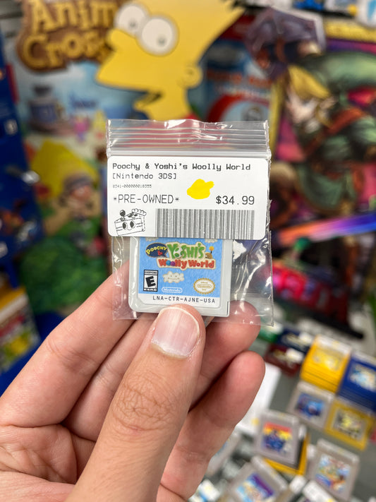 Poochy & Yoshi's Woolly World 3DS