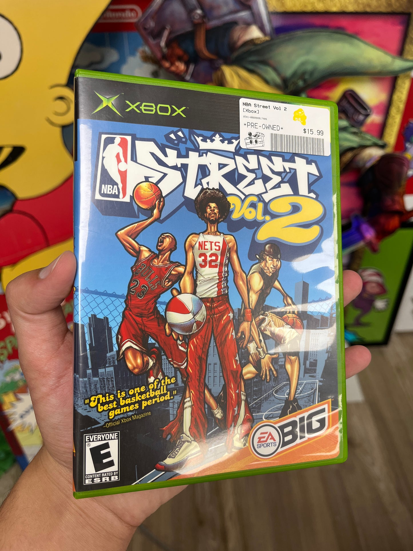 NBA Street Vol 2 Xbox Complete Clean