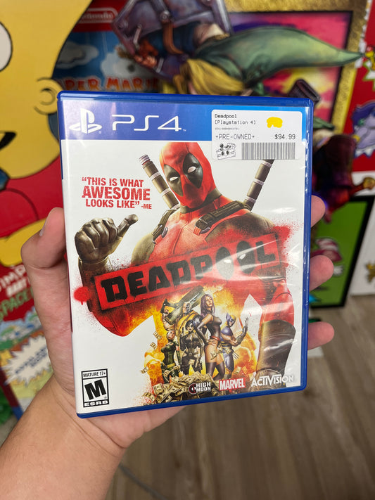 Deadpool PS4 Complete Rare