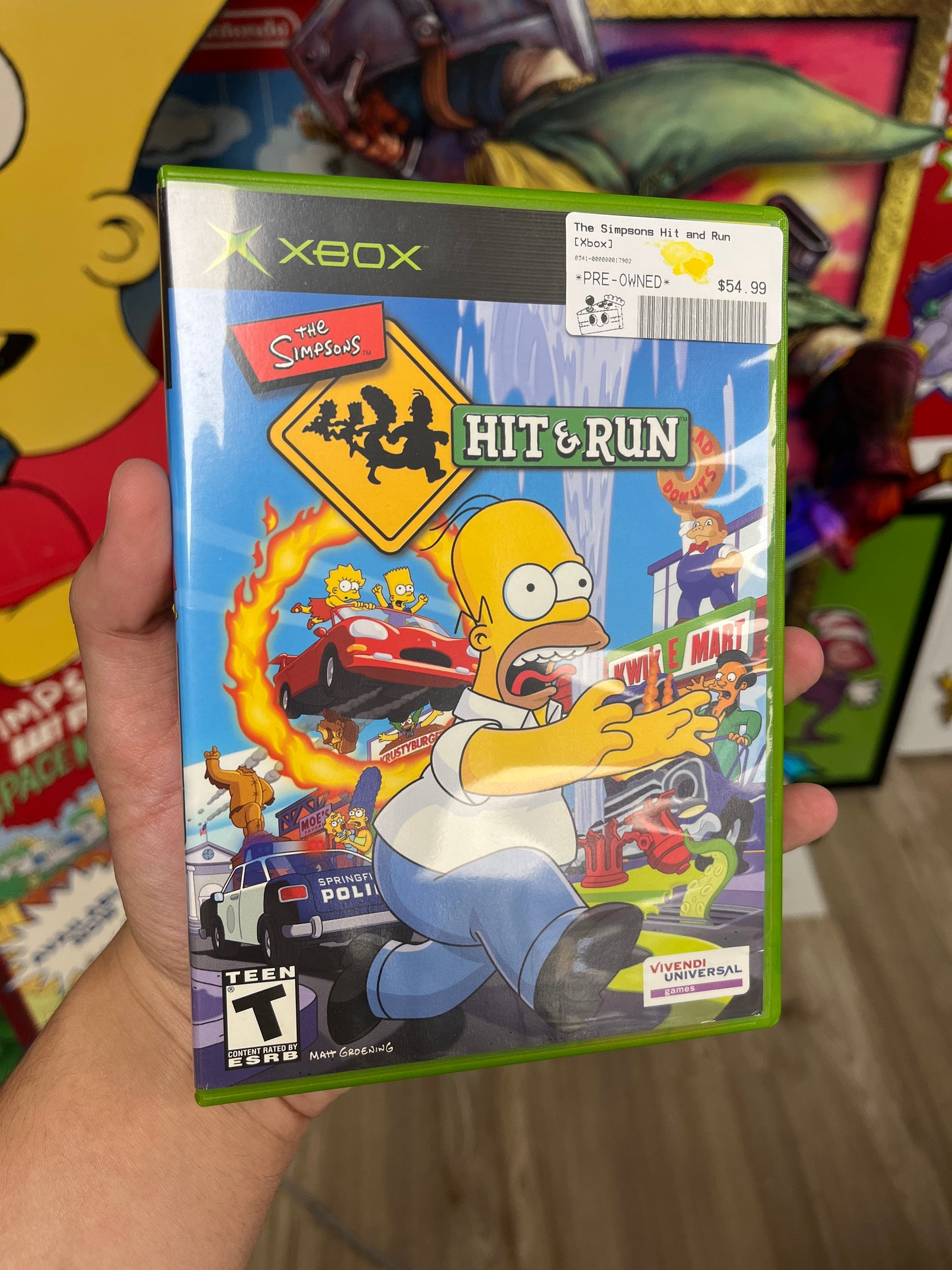 The Simpson's Hit & Run Xbox Complete