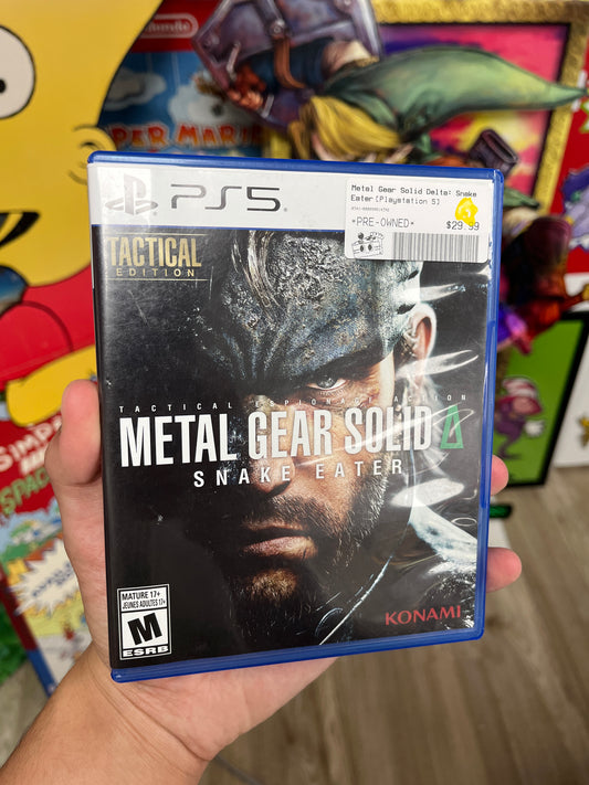 Metal Gear Solid Delta: Snake Eater PS5 Complete