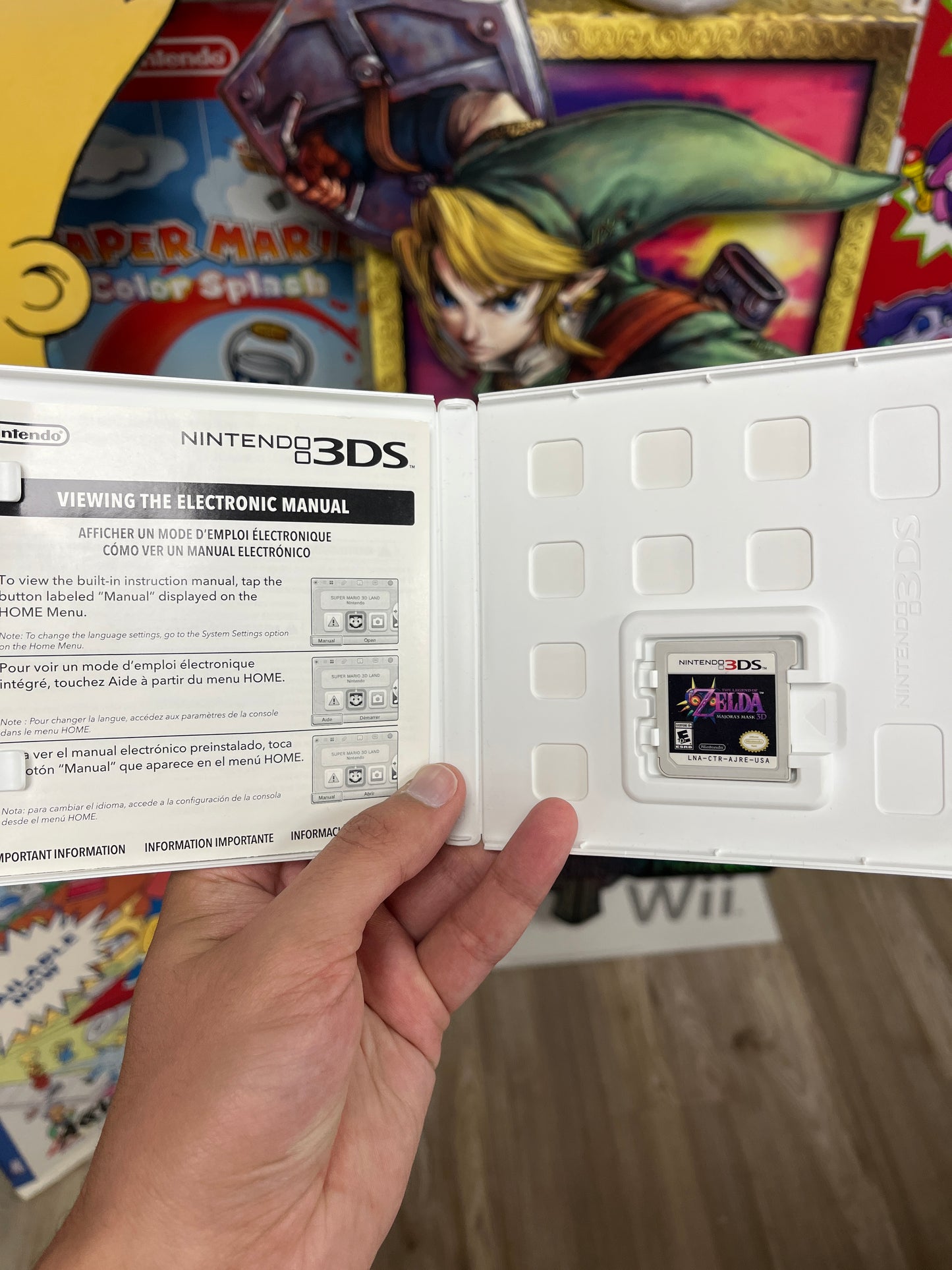 Zelda Majora's Mask 3DS Complete