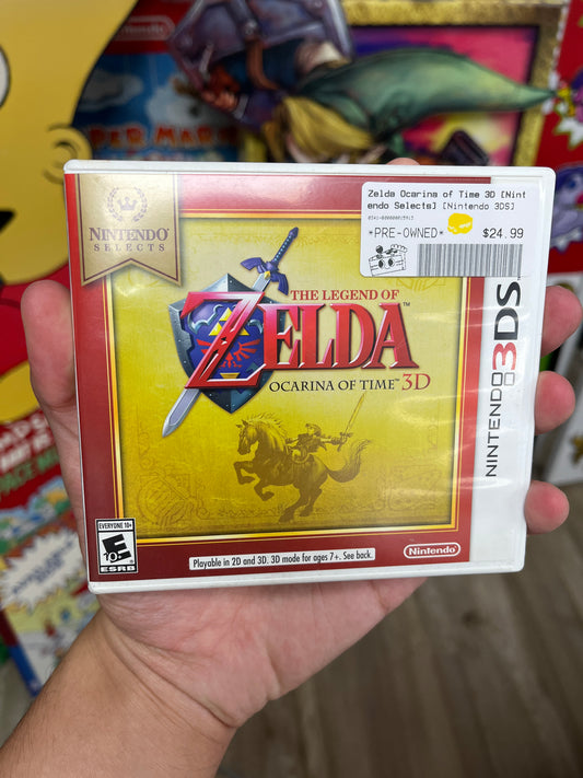 Zelda Ocarina of Time 3DS Complete