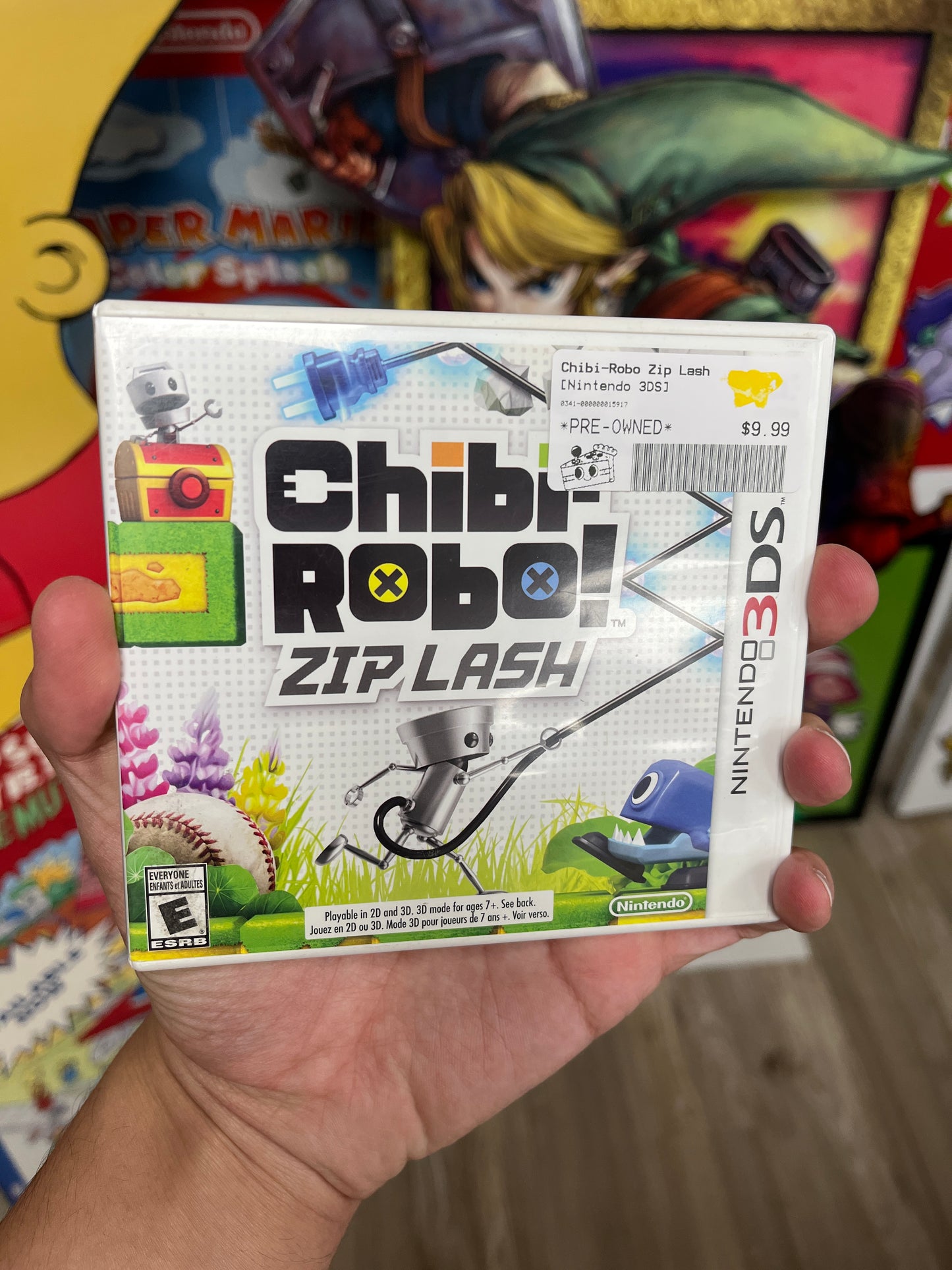 Chibi-Robo Zip Lash 3DS Complete