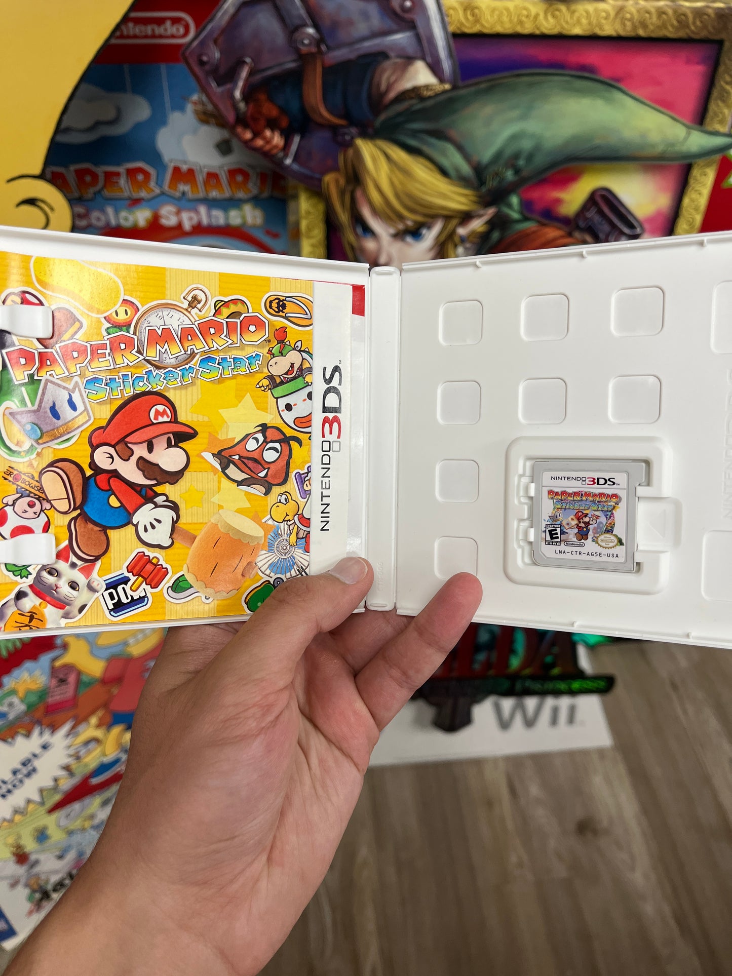 Paper Mario Sticker Star 3DS Complete