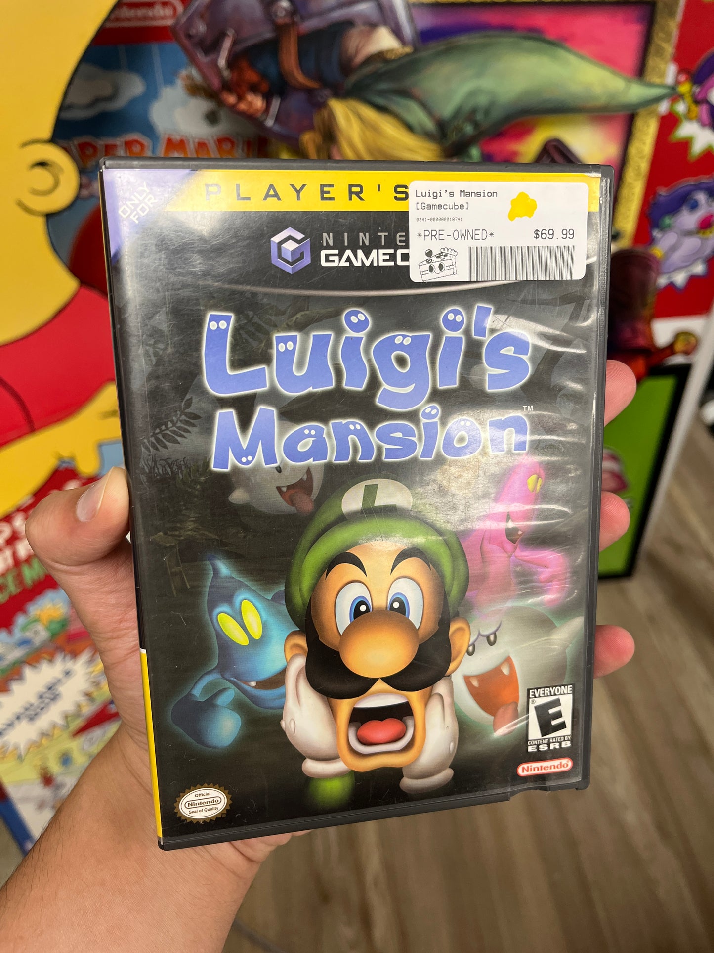 Luigi's Mansion GameCube Complete
