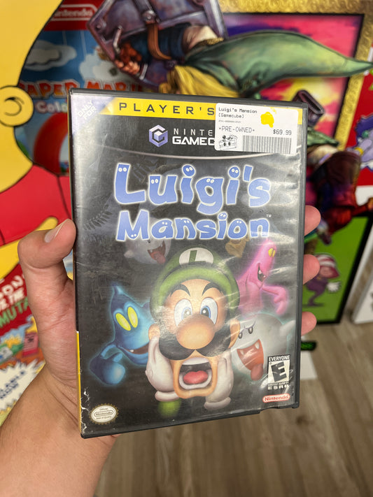 Luigi's Mansion GameCube Boxed