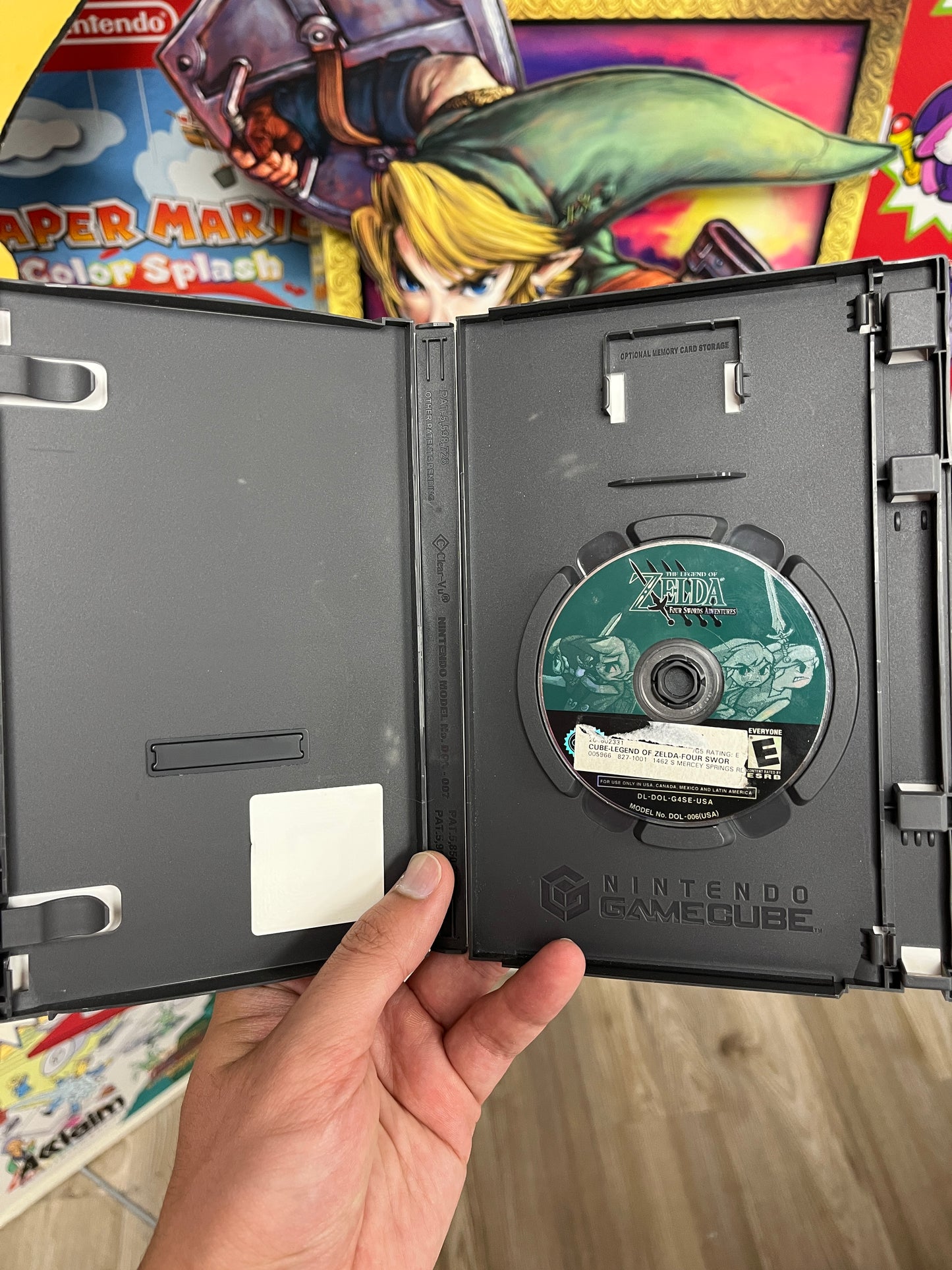 Zelda Four Swords Adventures GameCube Boxed